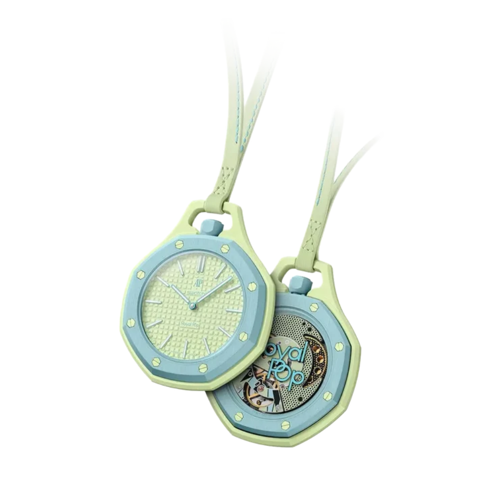 Audemars Piguet x Swatch Royal Pop Blaue Acht Pocket Watch