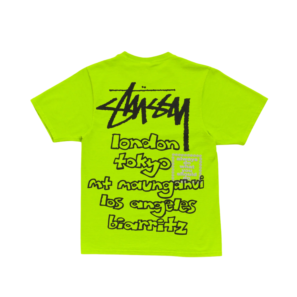 STÜSSY & ALWAYS WORLD TOUR TEE