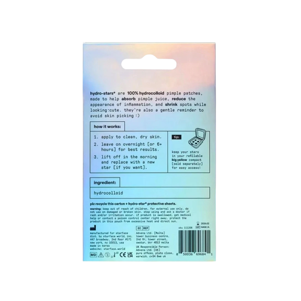 Starface Hydro-Star® Holographic Pimple Patches