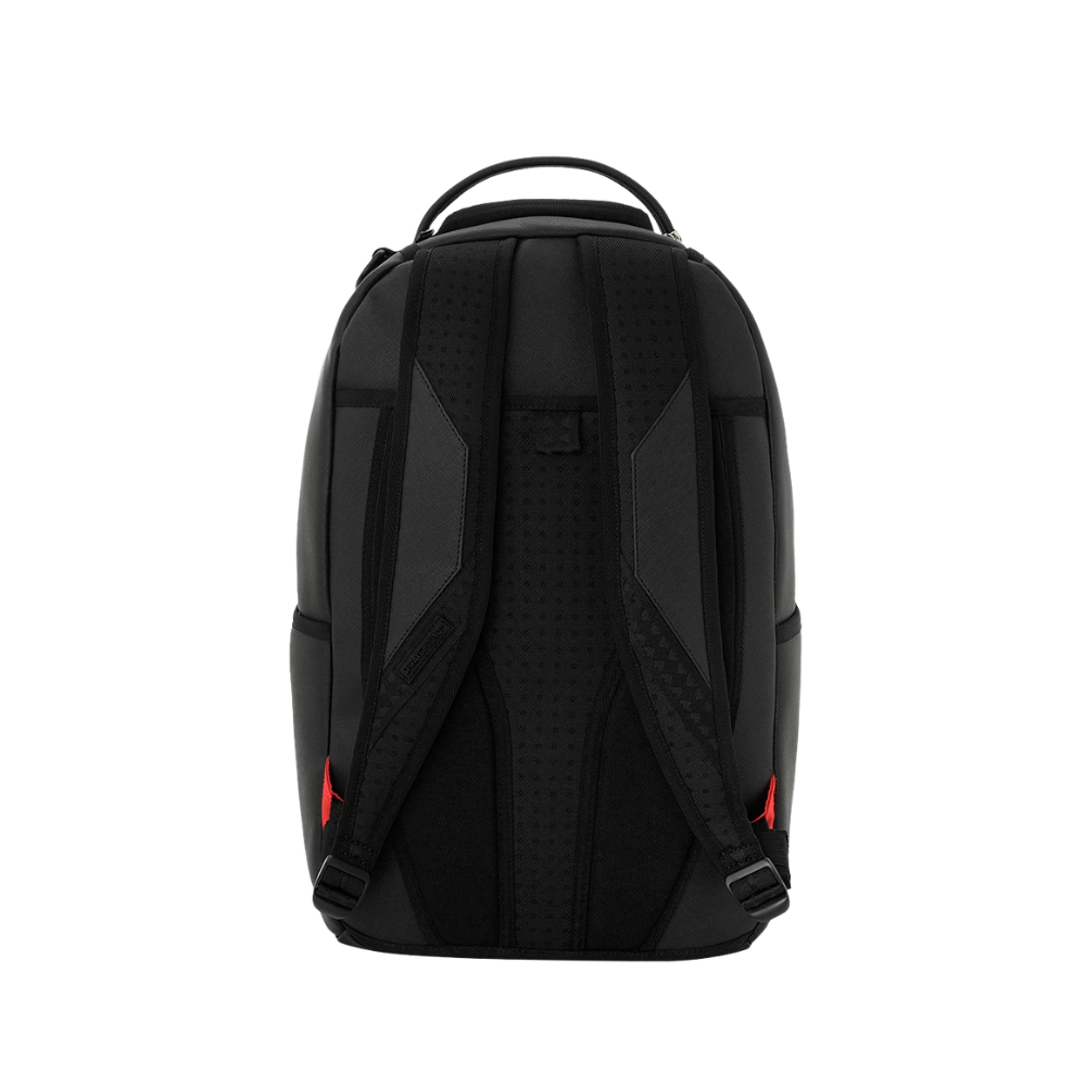 Sprayground Blacked Out Embossed Gold Tooth DLXSV Backpack