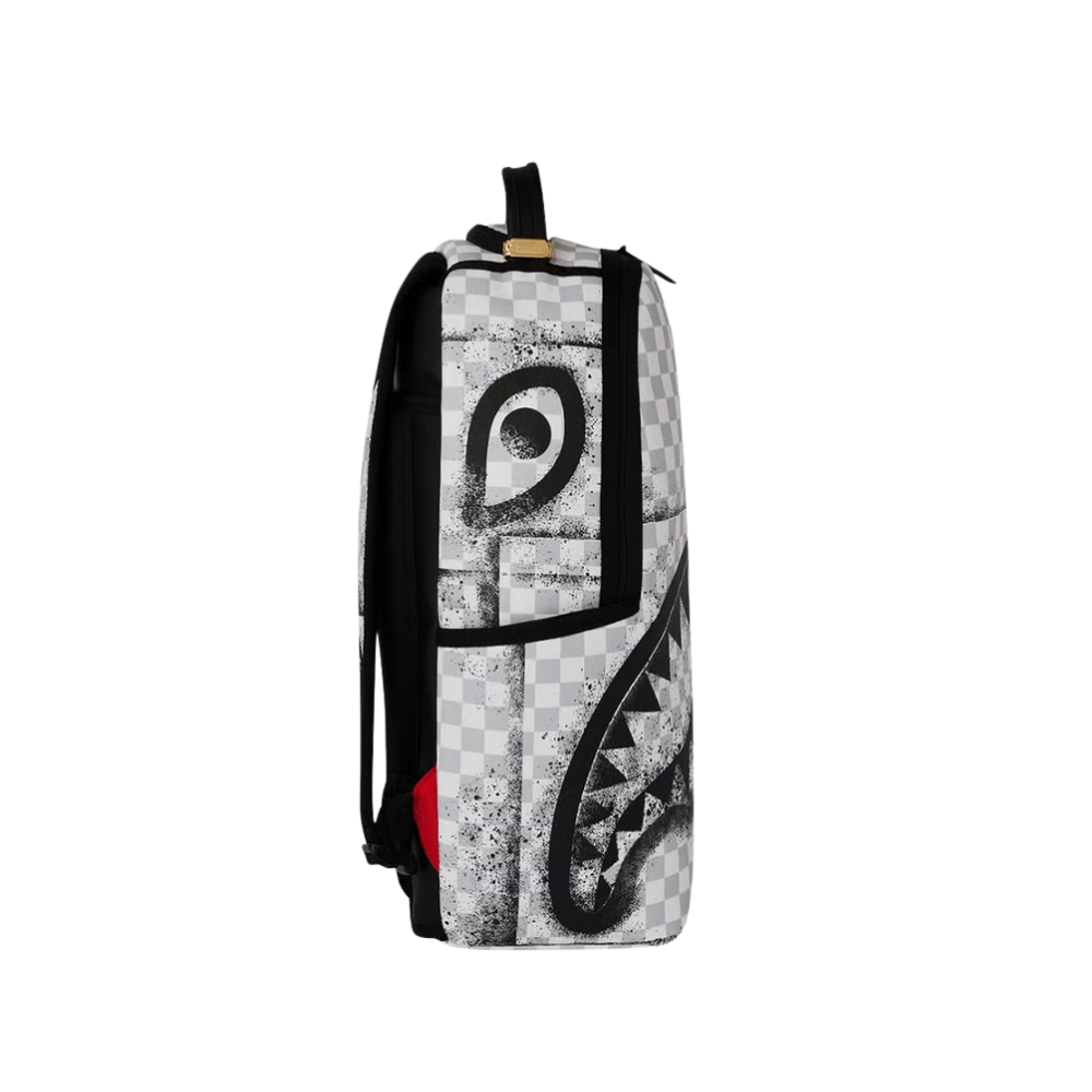 Sprayground Red Stencil Shark Backpack