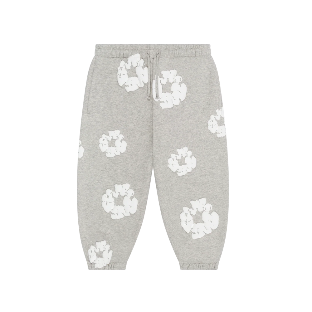 Denim Tears Kids Cotton Wreath Sweatpants Gray