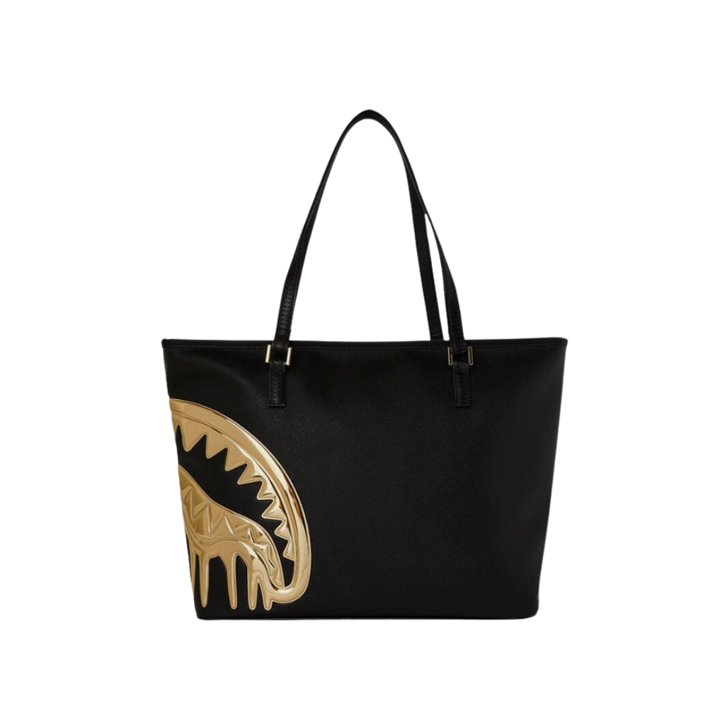 Sprayground Gold & Dangerous Tote