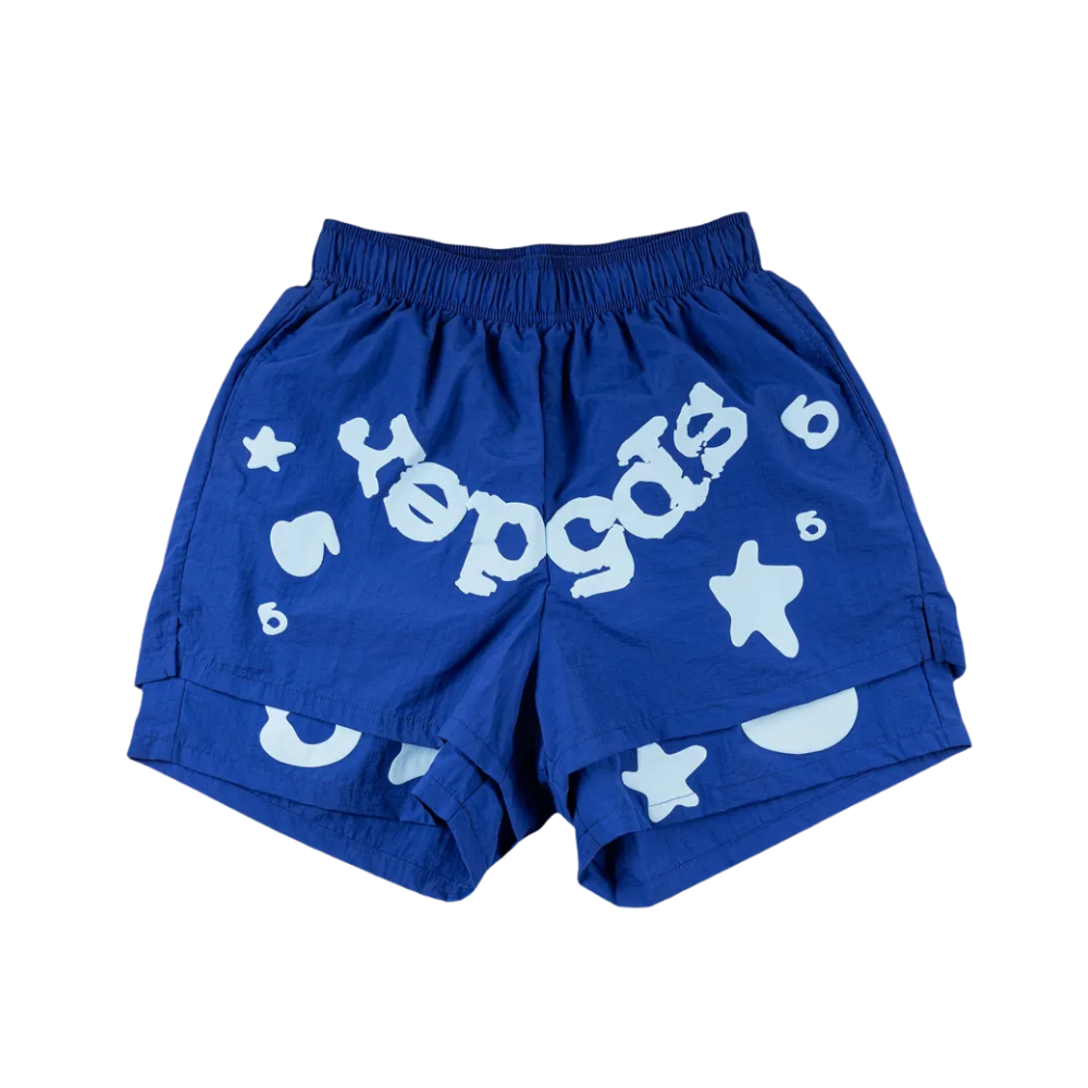 Sp5der beluga double layer short tory blue