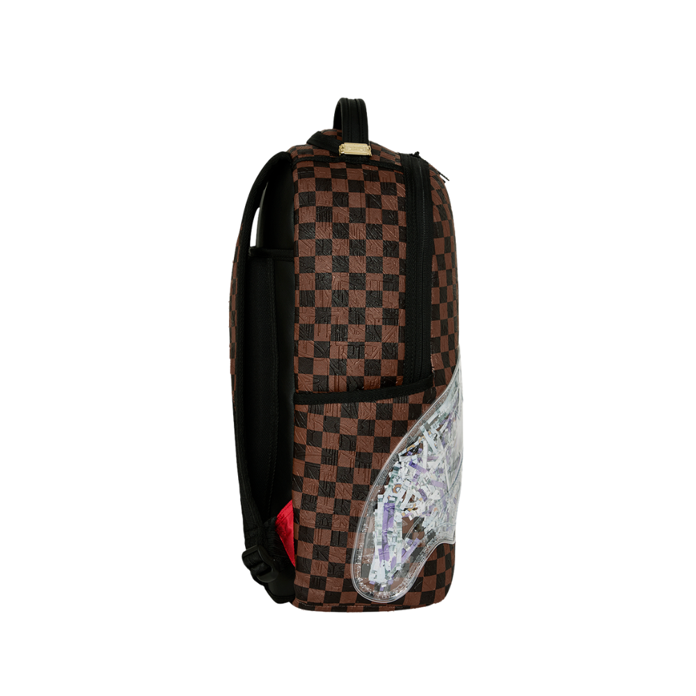 Sprayground Shredded Money DLXSV Backpack