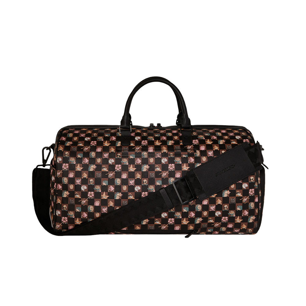 Sprayground Peeking Characters Remix Duffle