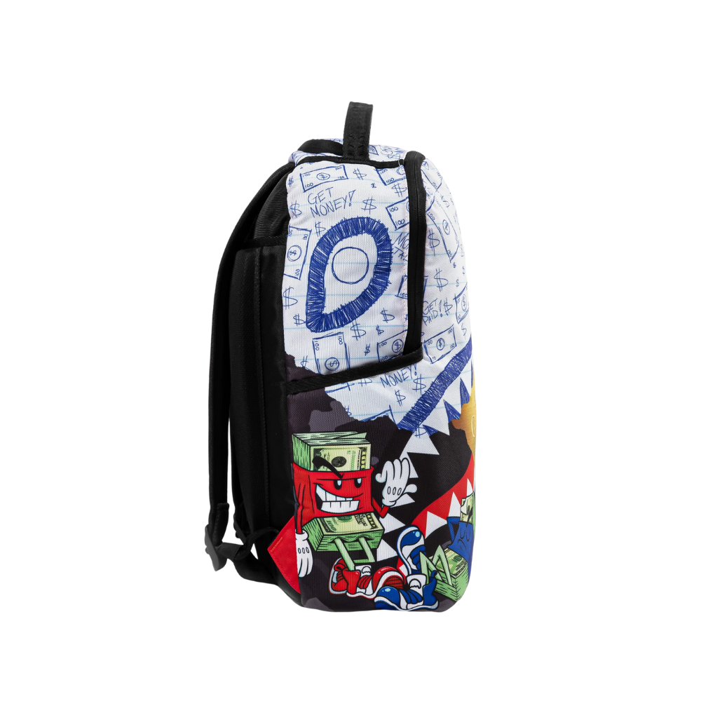 Sprayground Mean Money Collage Backpack