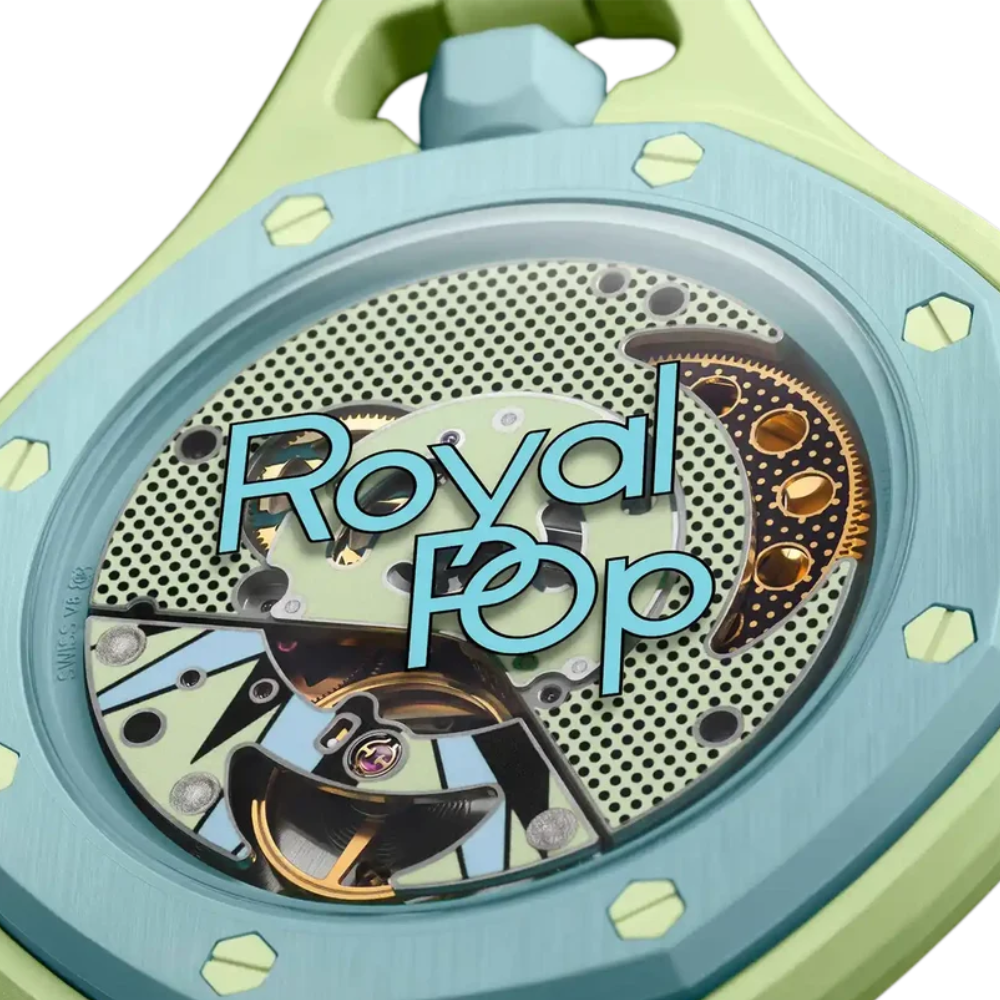 Audemars Piguet x Swatch Royal Pop Blaue Acht Pocket Watch