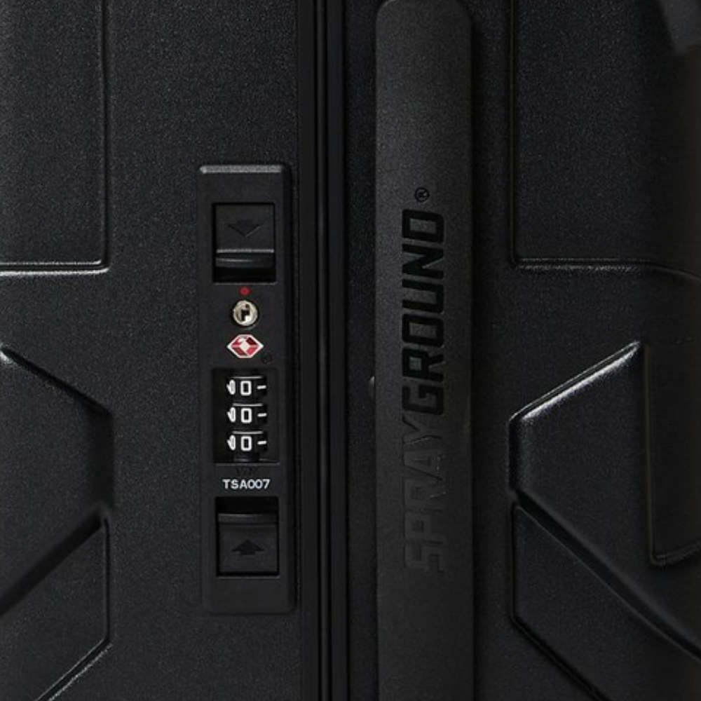 Sprayground Cargo Patches Carry-on Hard Luggage