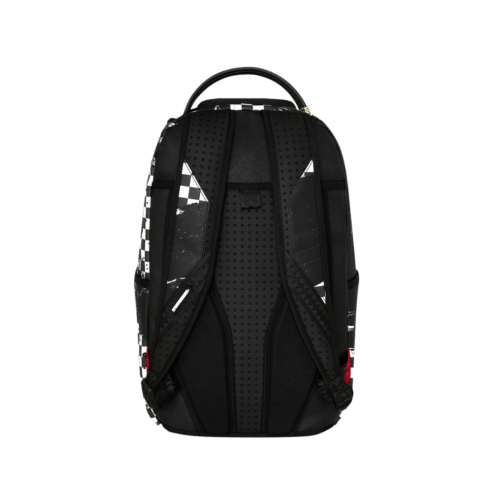 Sprayground Painted Over Check DLXSV Backpack