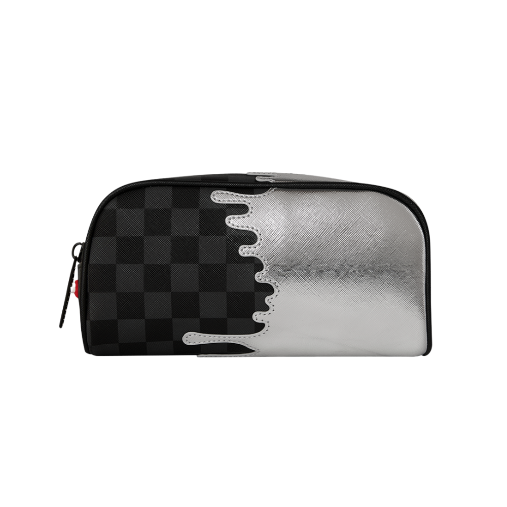 Sprayground Silver Side Drip Pouch