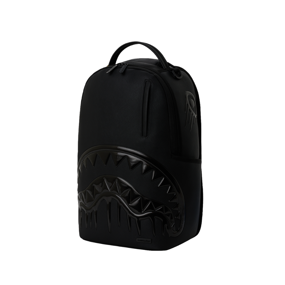 Sprayground Blacked Out Metallic Drip DLXSV Backpack