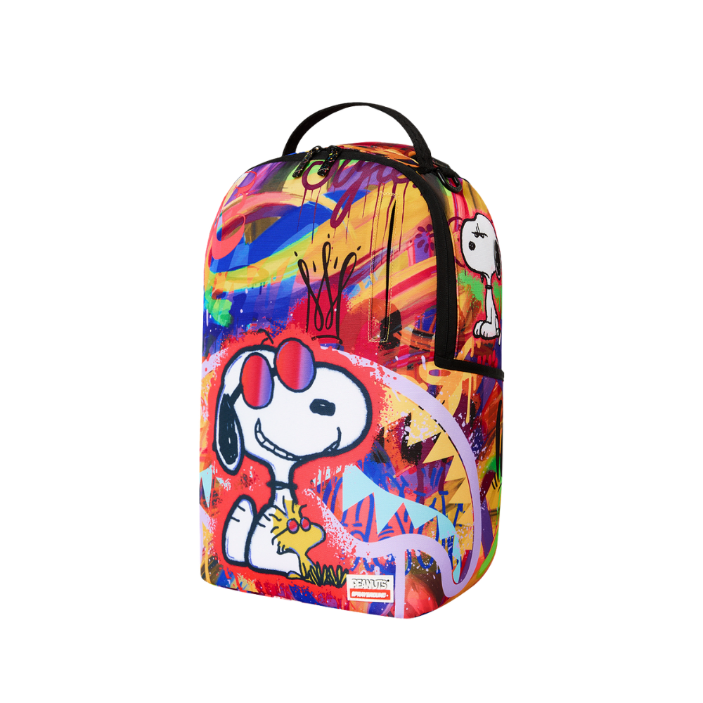 Sprayground Peanuts Snoopy Street Art DLXSR Backpack