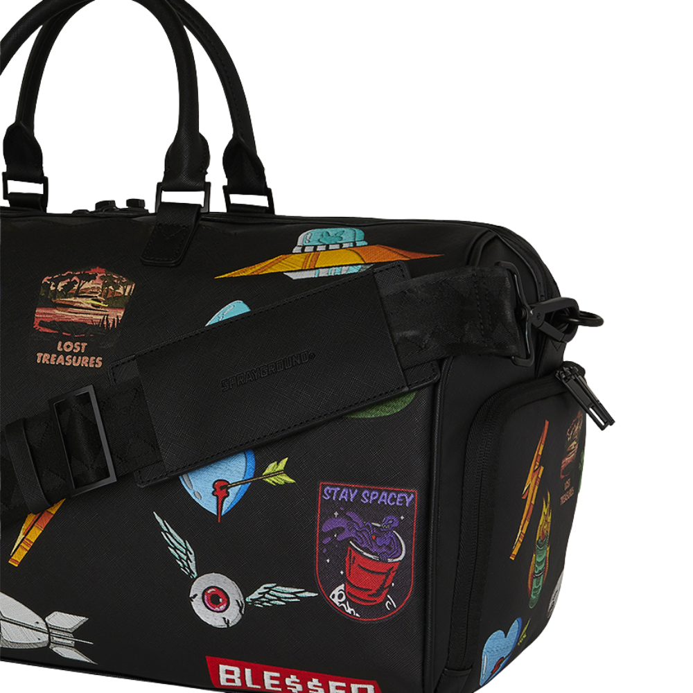 Sprayground Cargo Patches Duffle Bag
