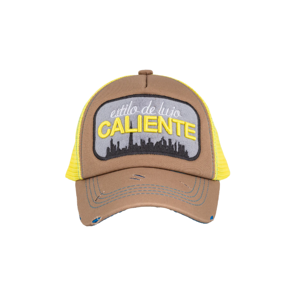 Skyline Estilo Beige/Beige/Yellow Cap