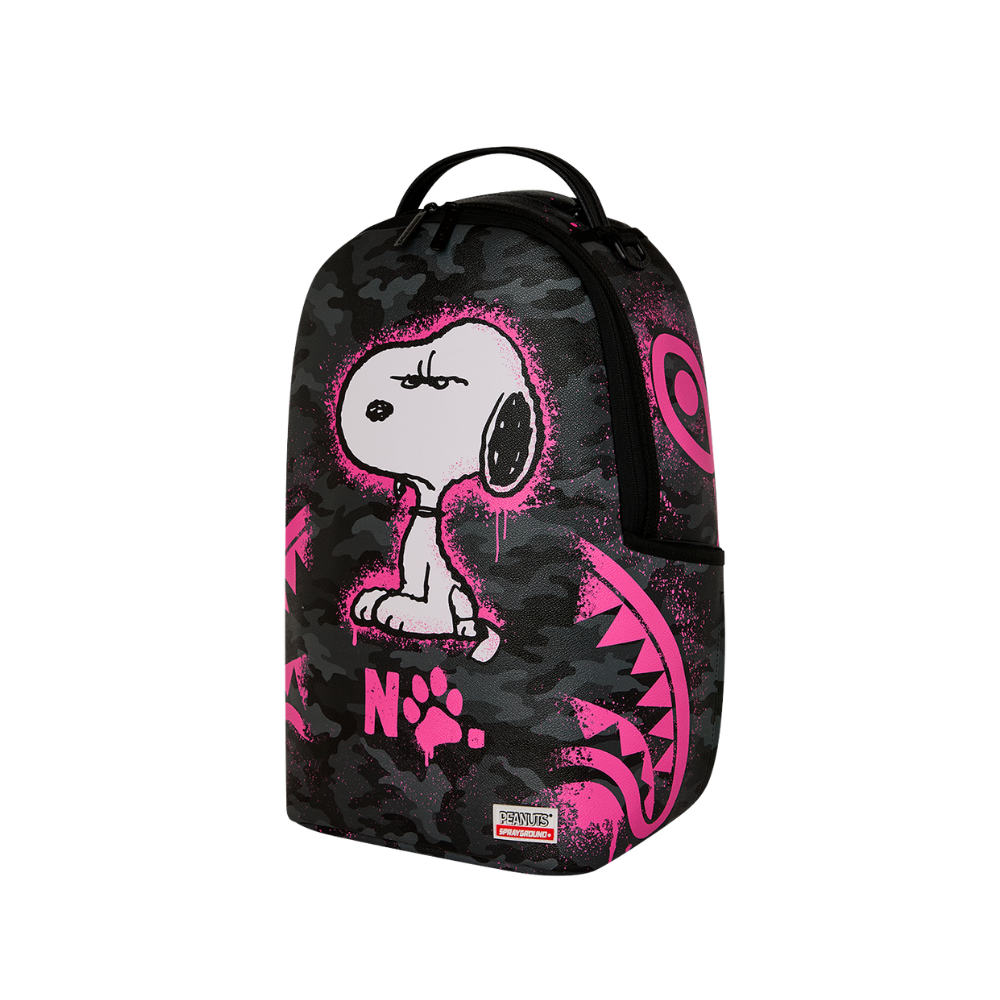 Sprayground Snoopy Pink Stencil Backpack
