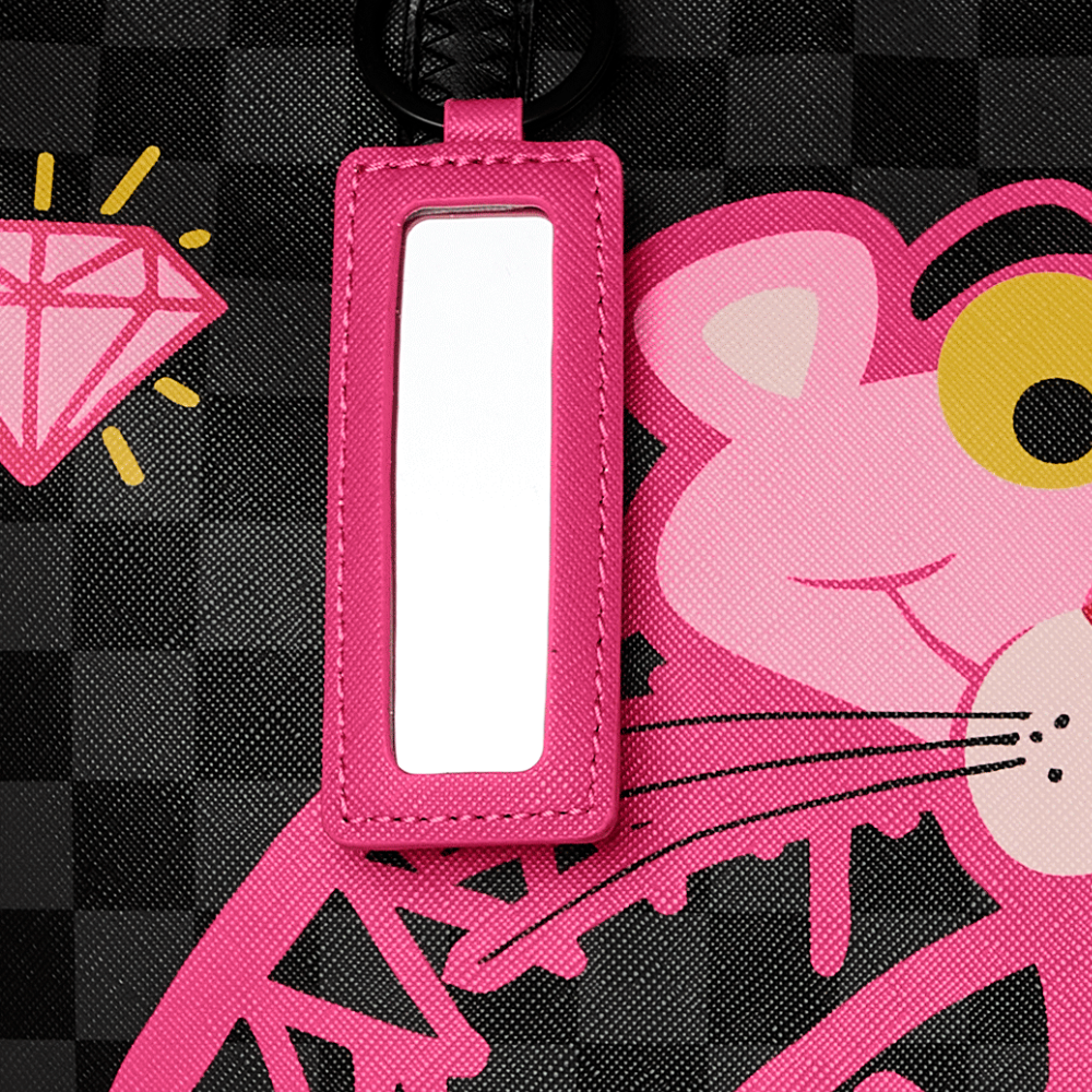 Sprayground Pink Panther: Drippy Diamonds Tote