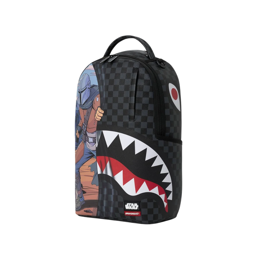 Sprayground Mando And Grogu Reveal DLXSV Backpack