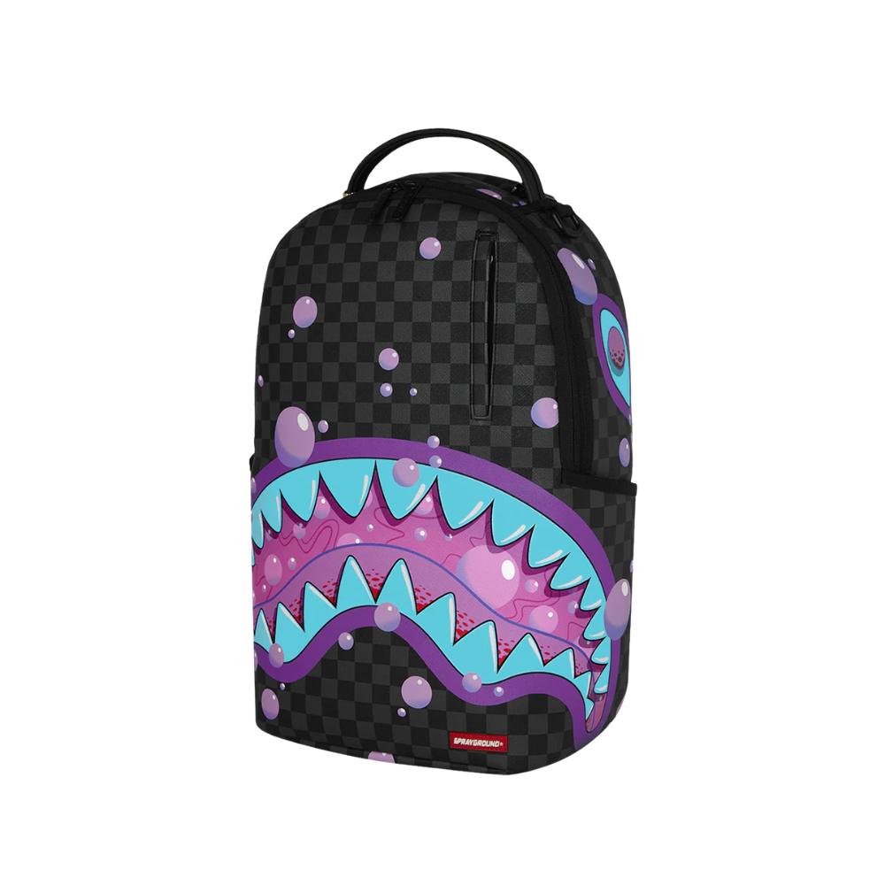 Sprayground Purple Slime Takeover Savage Backpack