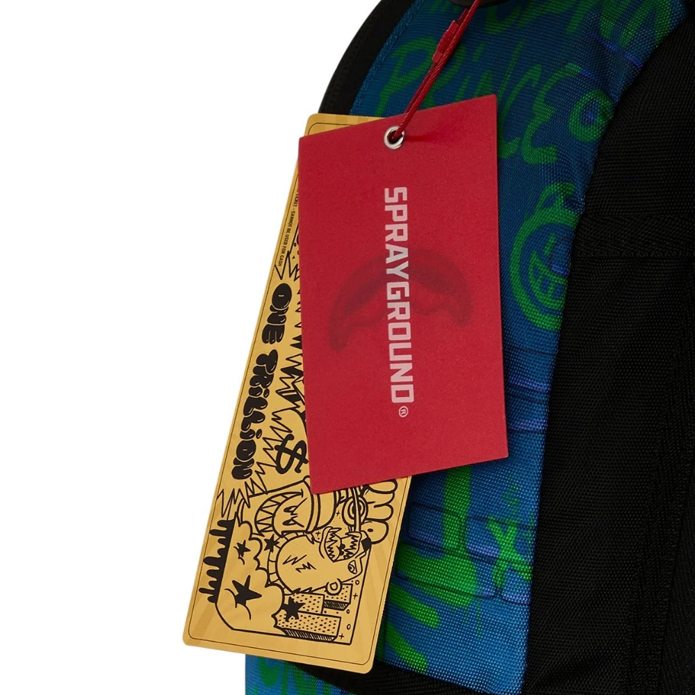 Sprayground DC Joker Tagged Up Batmobile DLXSR Backpack