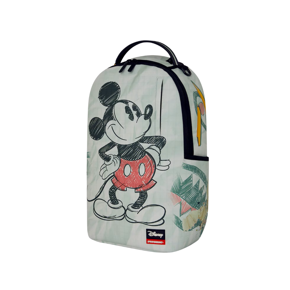 Sprayground Disney Old School Mickey Sketch DLXSV Backpack