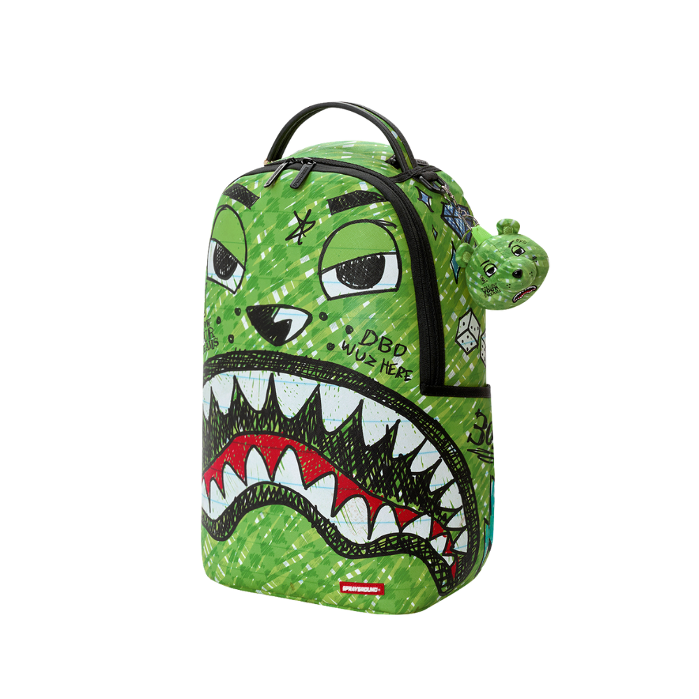 Sprayground Money Bear Doodle DLXSV Backpack