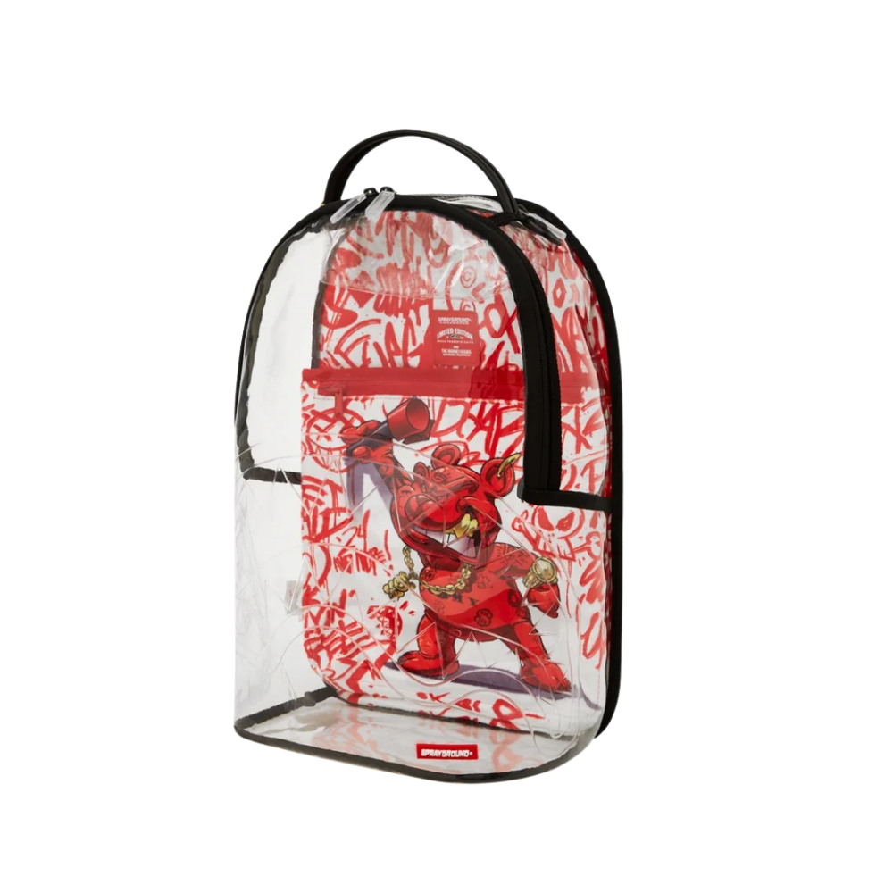 PARTIAL CLEAR DIABLO VANDAL DLX BACKPACK