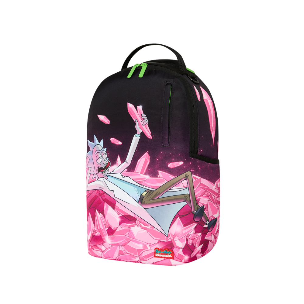 Sprayground Rick And Morty Kalaxian Crystal Pile DLXSR Backpack