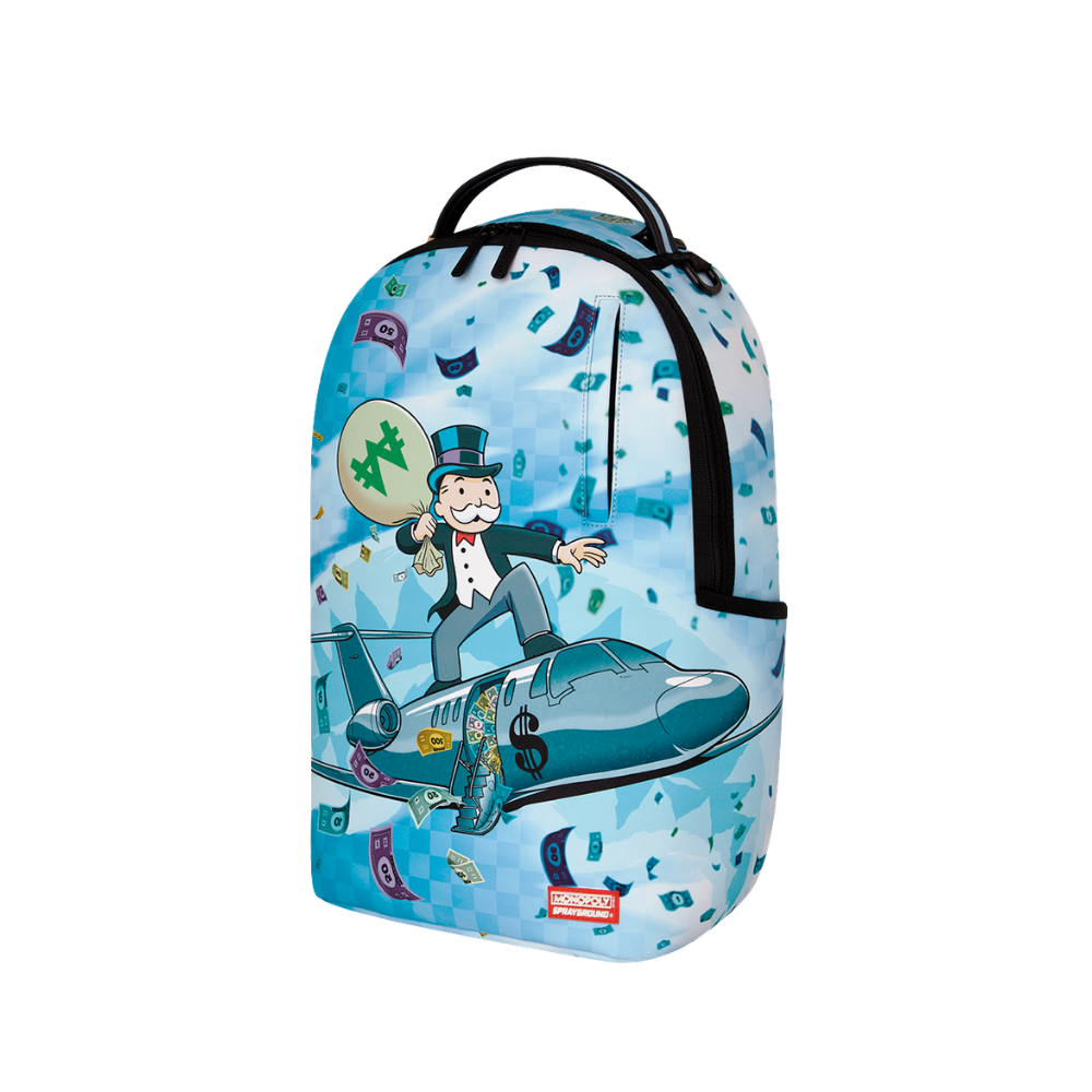 Sprayground Monopoly Plane DLXSV Backpack