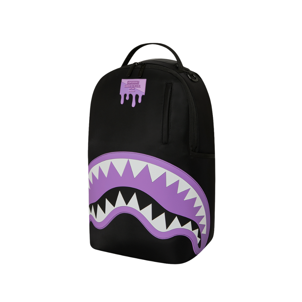 Sprayground Shark Central Light Purple DLXS Backpack