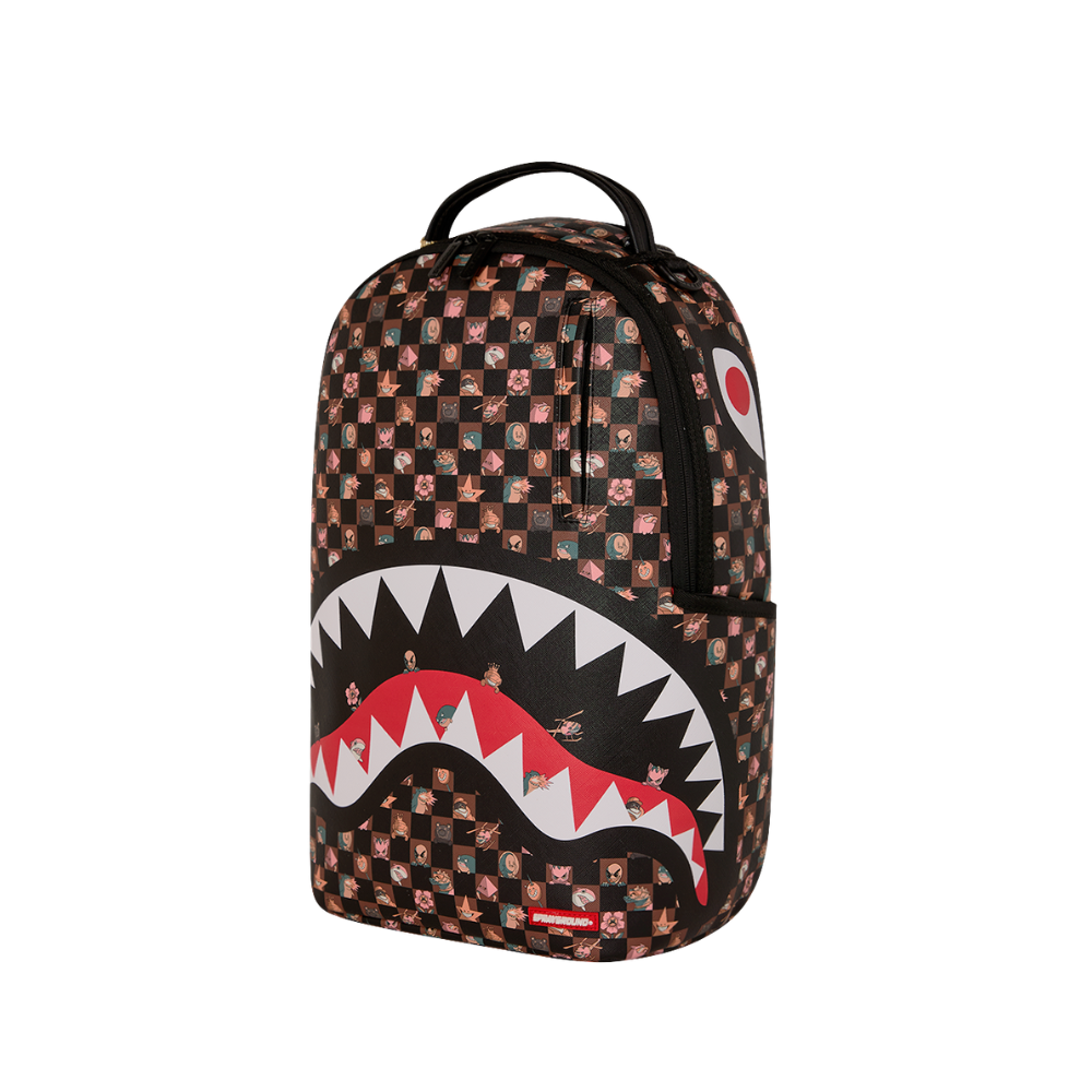 Sprayground Peeking Characters Remix Backpack