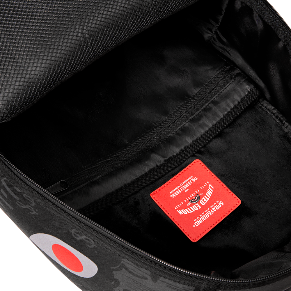 Sprayground 4AM Red Shark DLXSV Backpack