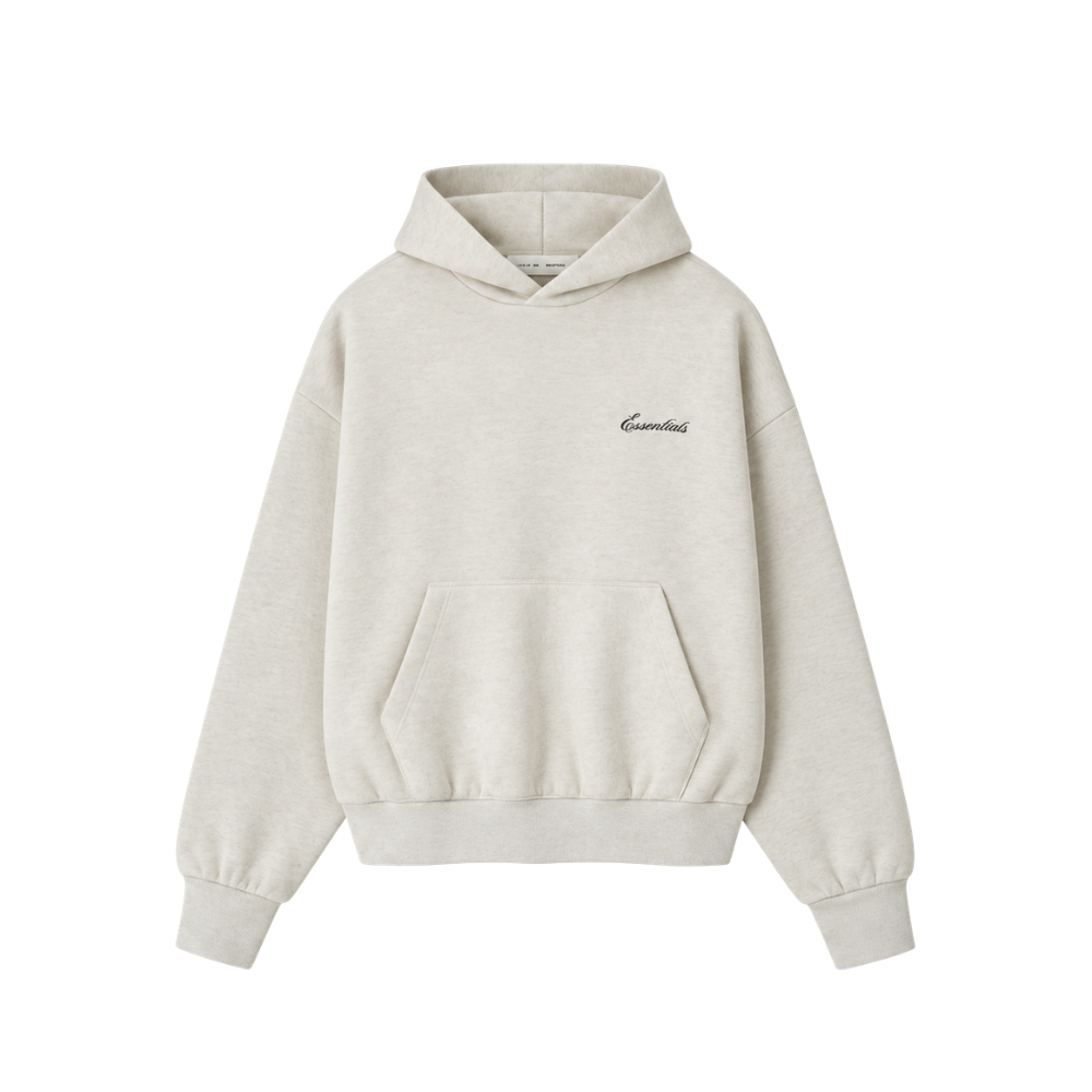Fear of God Essentials Signature Classic Hoodie in Core Fleece