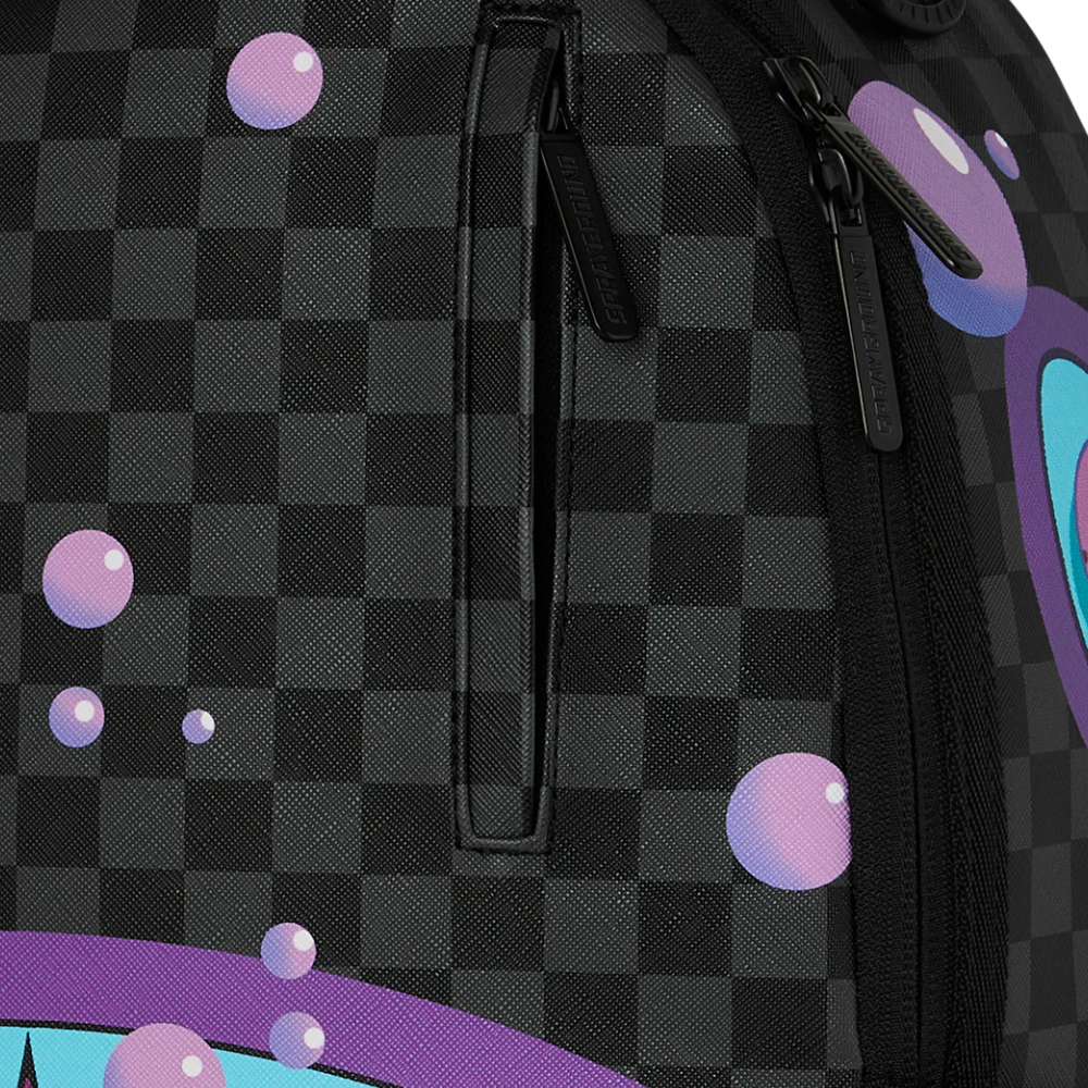 Sprayground Purple Slime Takeover Savage Backpack