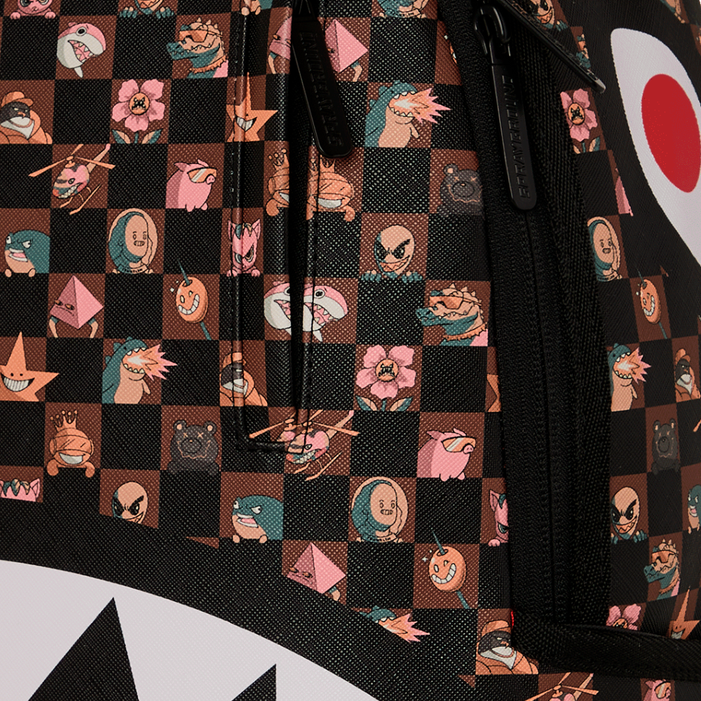 Sprayground Peeking Characters Remix Backpack