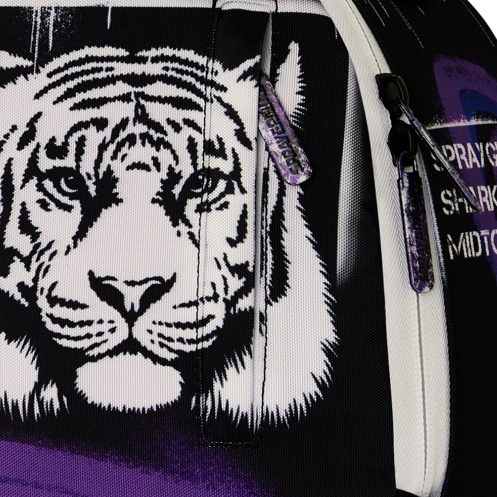 Sprayground Stencil Shark Attack DLXSR Backpack