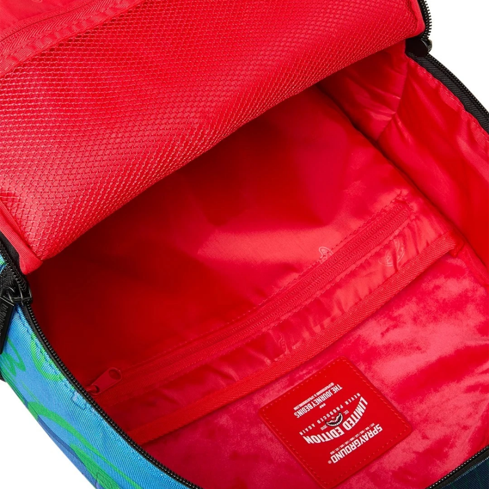 Sprayground DC Joker Tagged Up Batmobile DLXSR Backpack