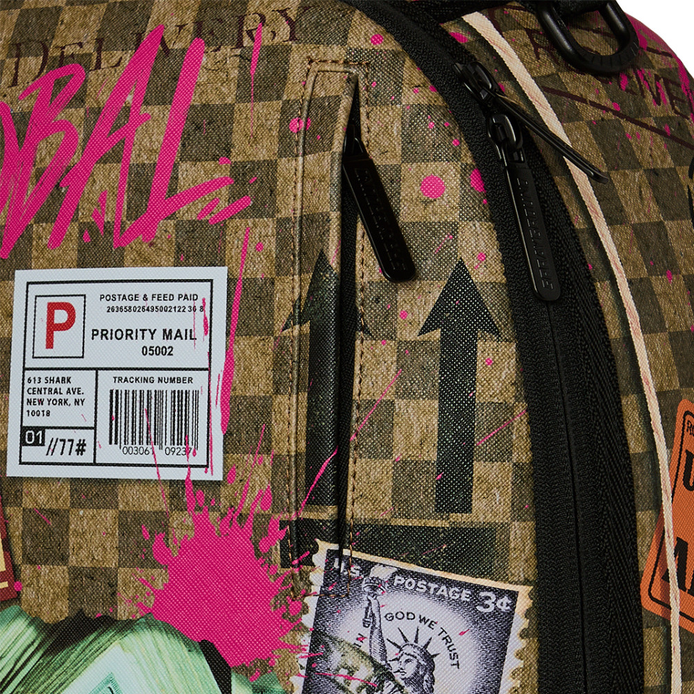 Sprayground Torn Packaging RMX Backpack