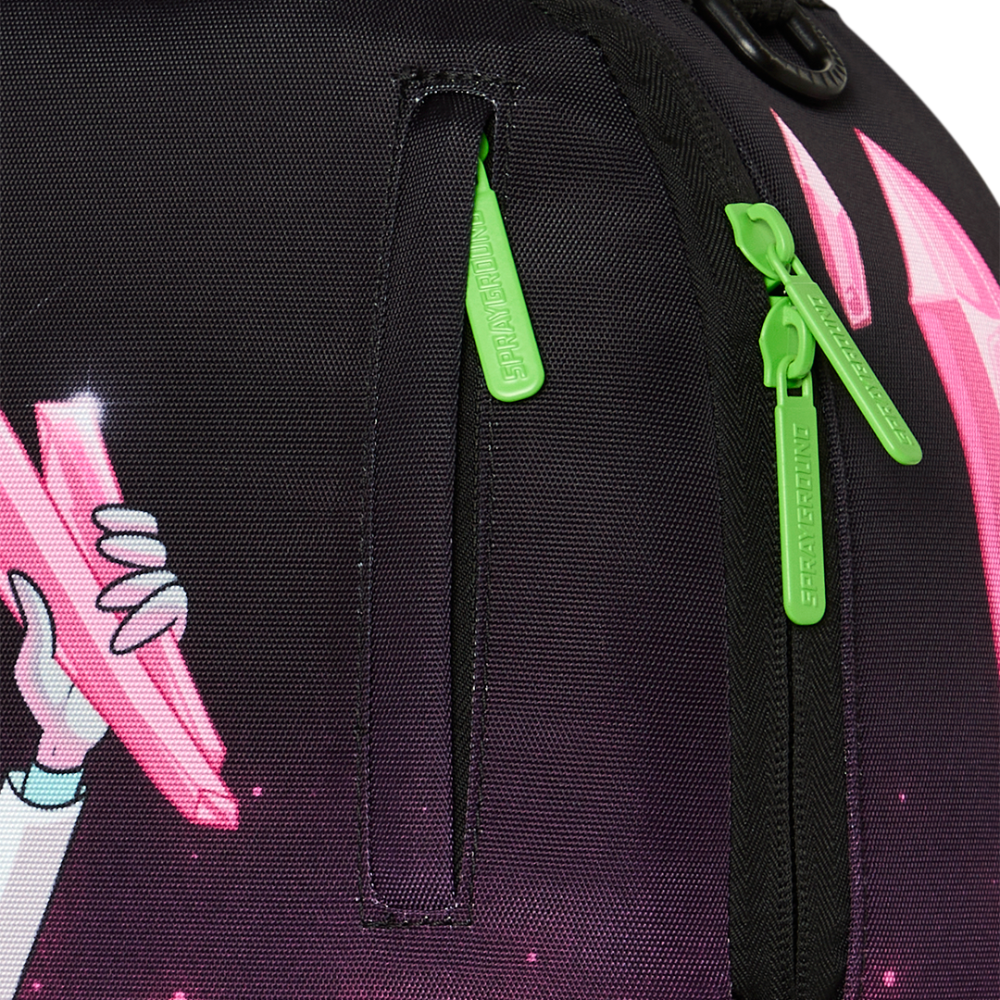 Sprayground Rick And Morty Kalaxian Crystal Pile DLXSR Backpack
