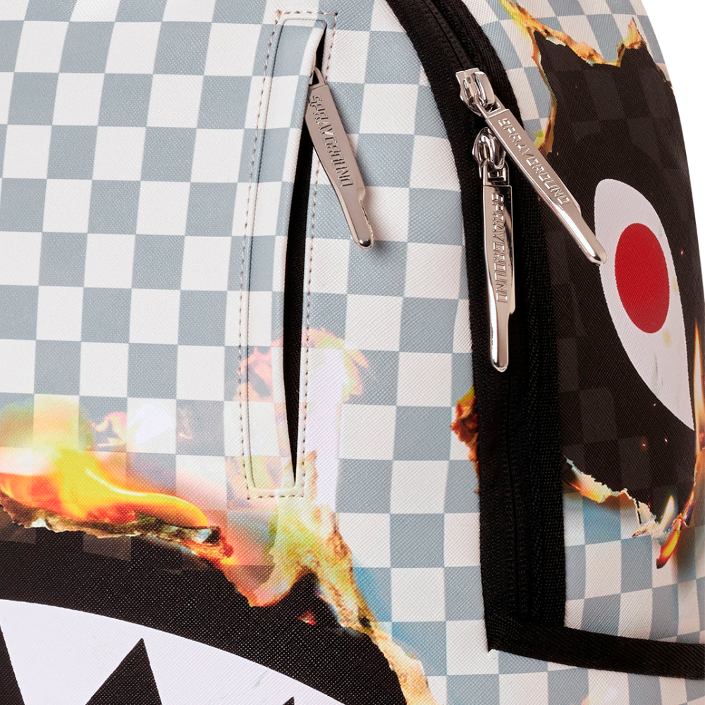 Sprayground Check Melt DLXSV Backpack
