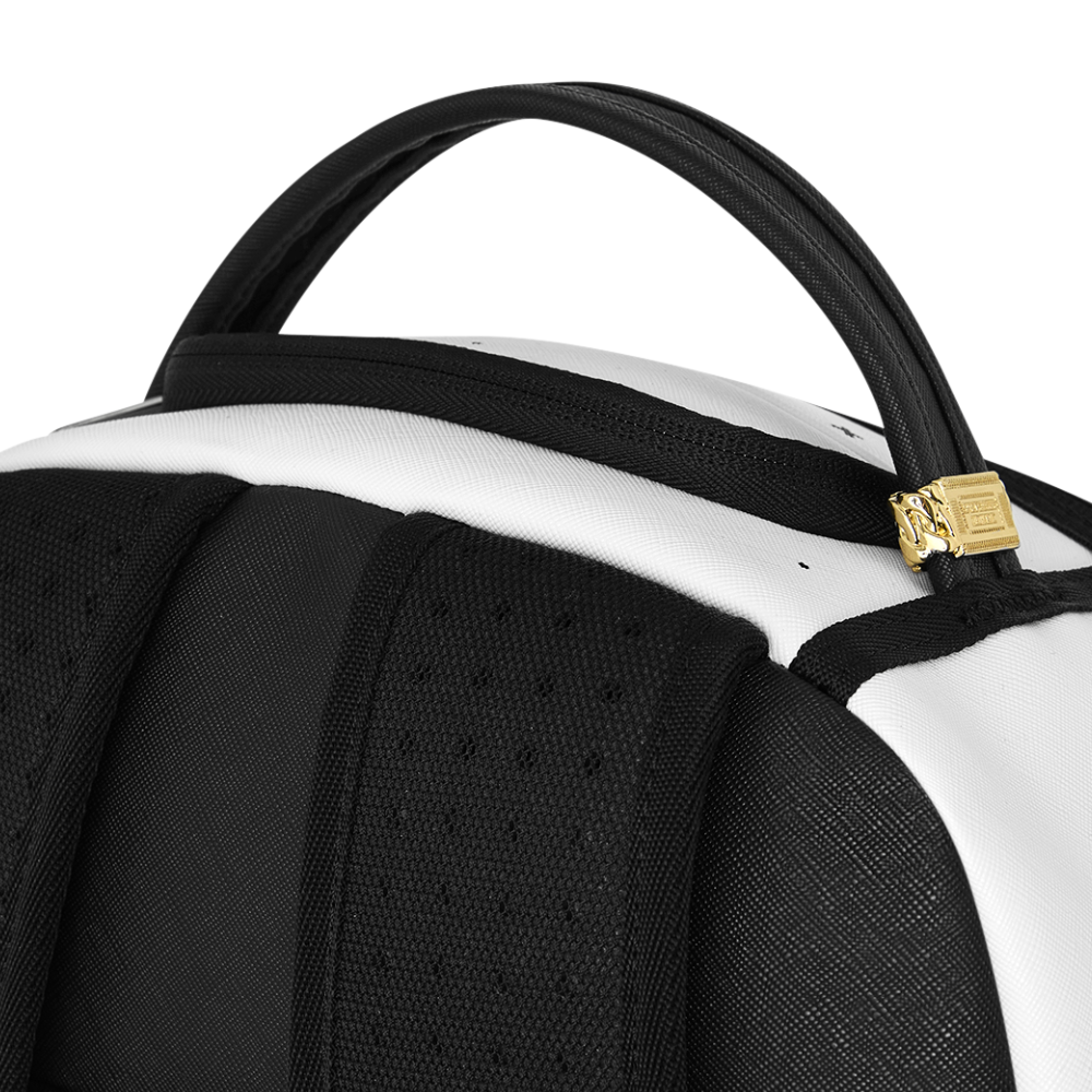 Sprayground Liquid Chrome Shark Central DLXSV Backpack