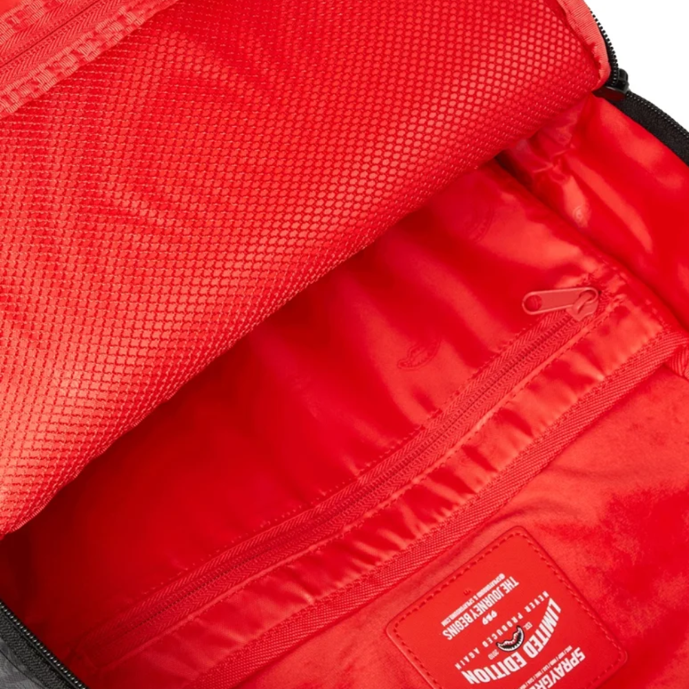 Sprayground Torn Graff Check DLXSV Backpack