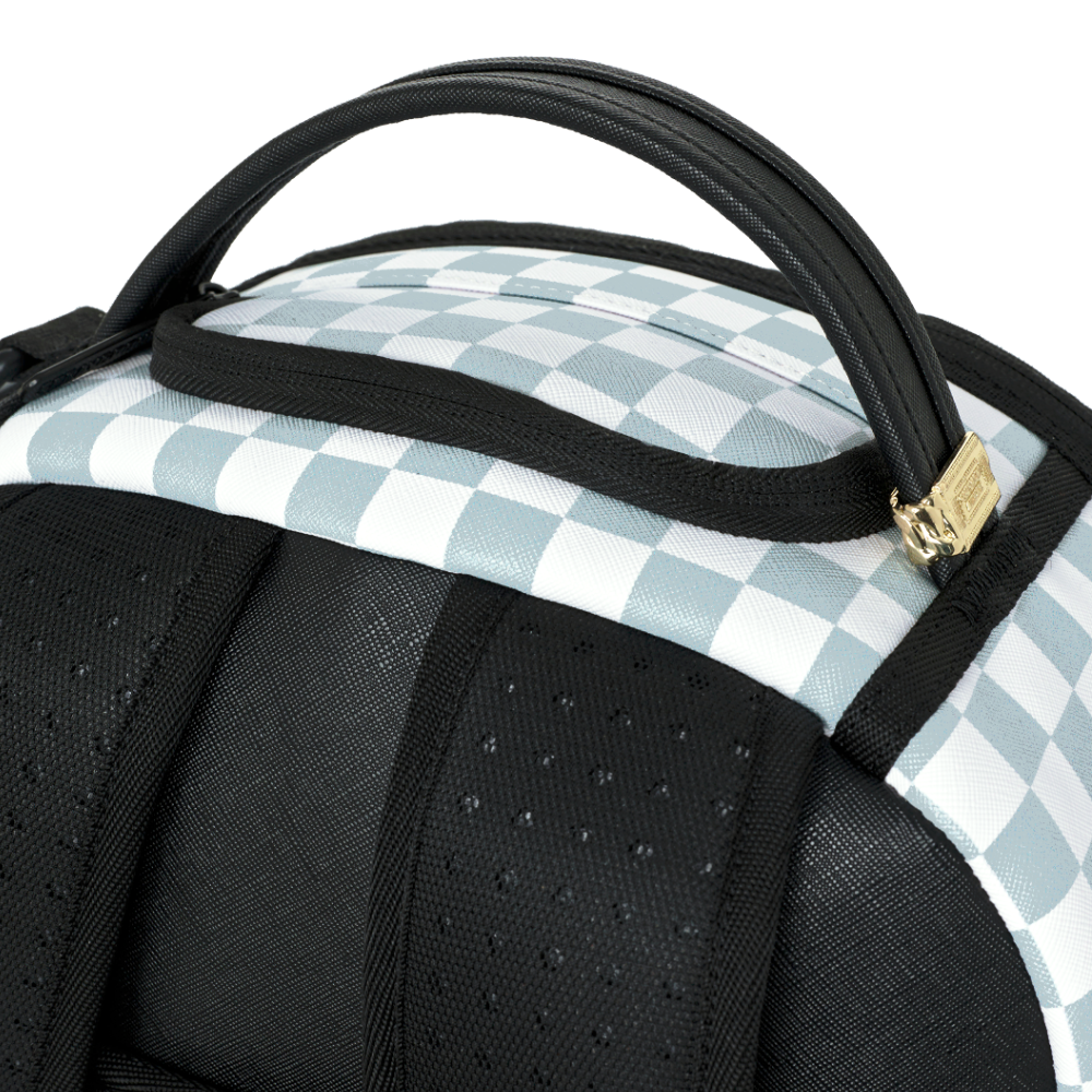 Sprayground Marvel Black Panther Wakanda Forever On White Check DLXSV Backpack