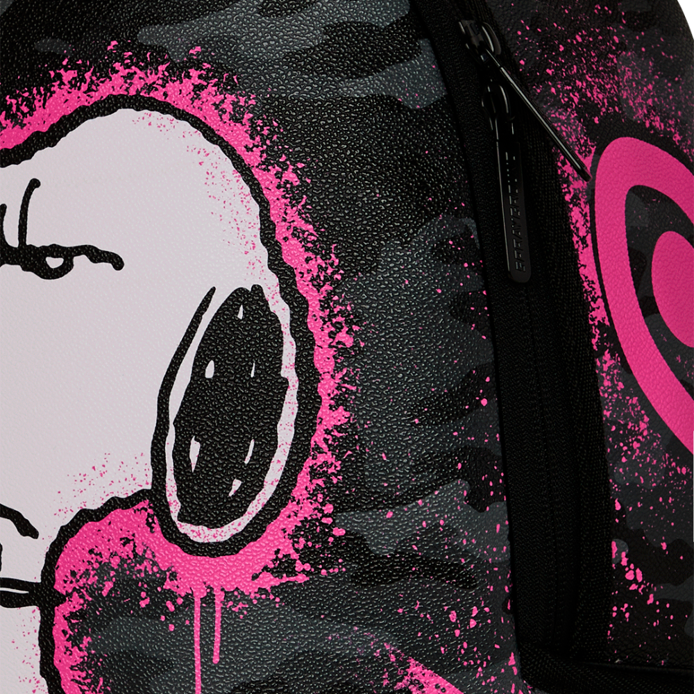 Sprayground Snoopy Pink Stencil Backpack