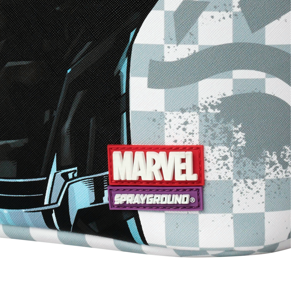 Sprayground Marvel Black Panther Wakanda Forever On White Check DLXSV Backpack