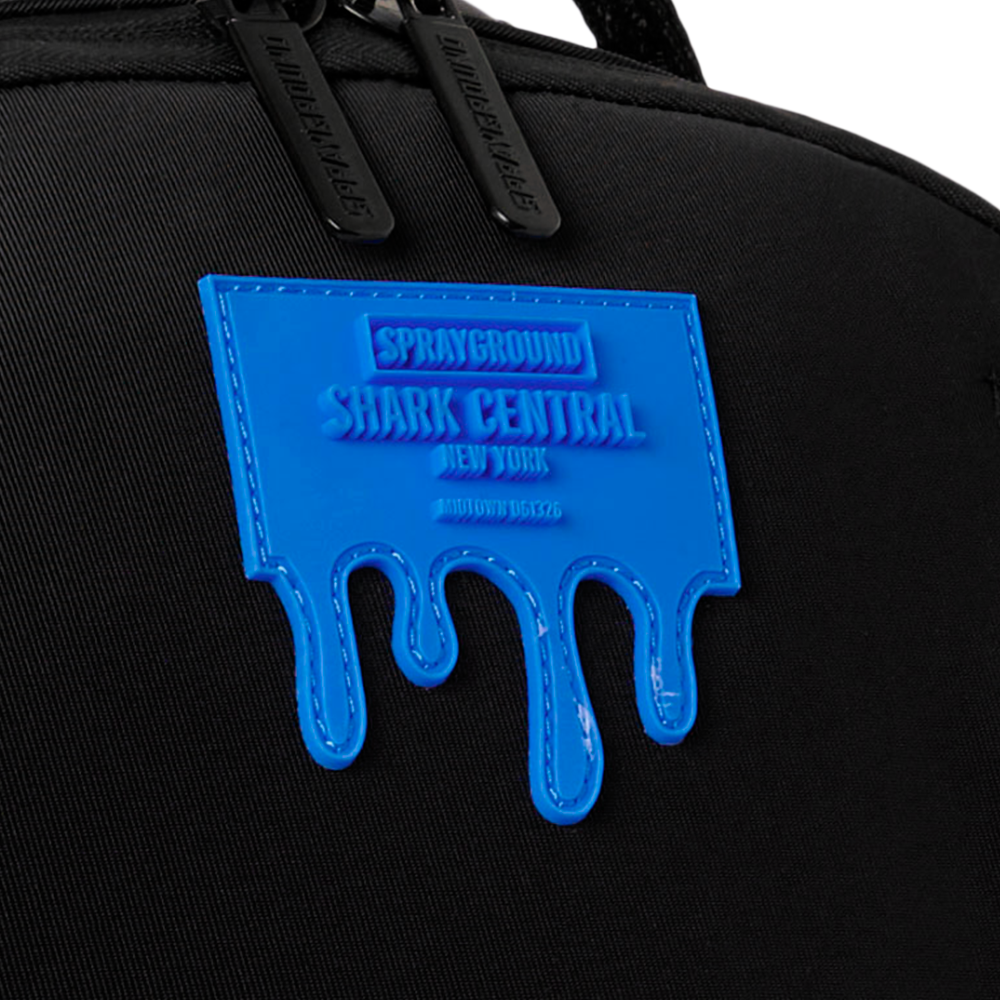 Sprayground Shark Central Light Blue DLXS Backpack