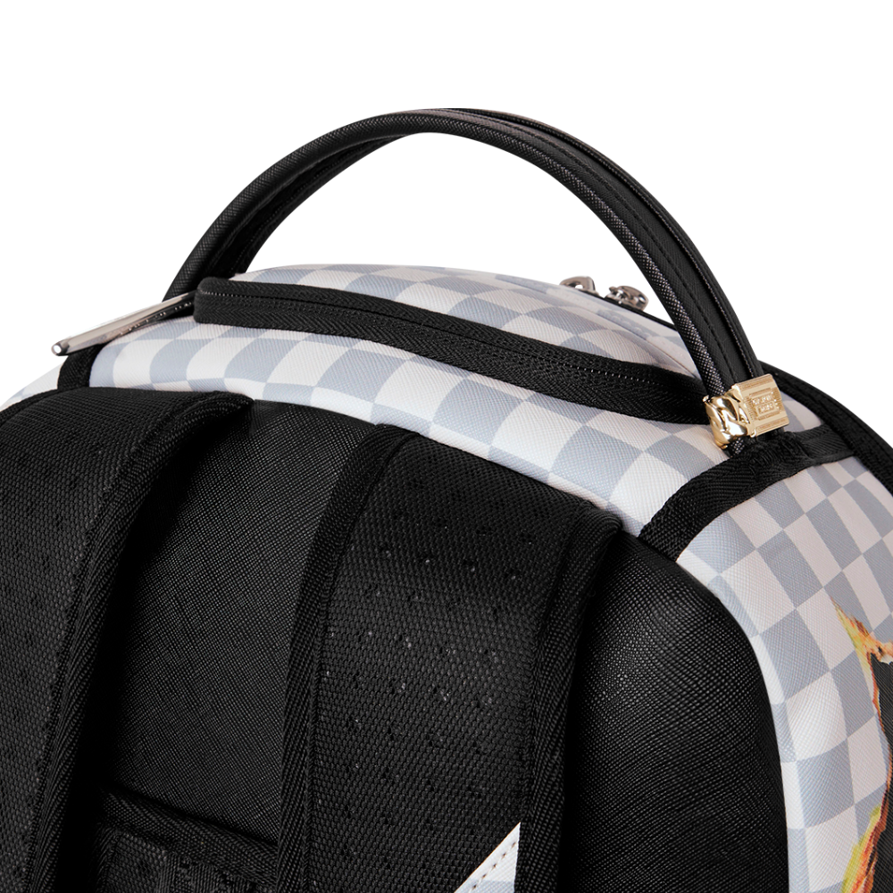 Sprayground Check Melt DLXSV Backpack
