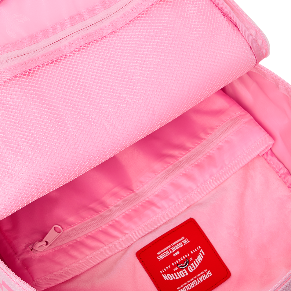 Sprayground Pink Sharks In Paris Patch Backpack