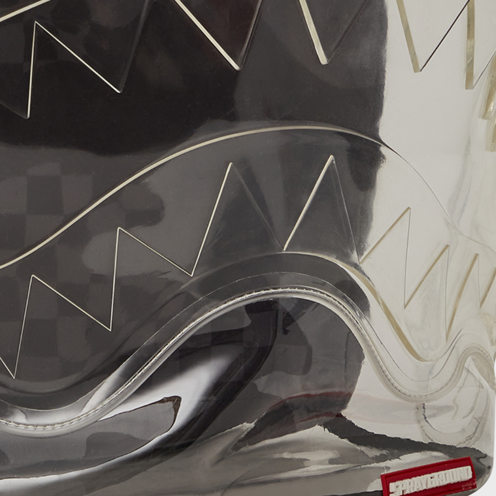 Sprayground 3AM Shark Detail Clear Backpack