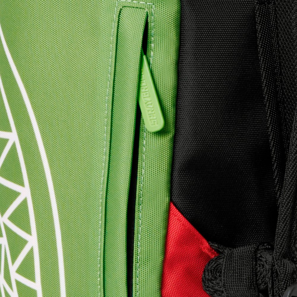 Sprayground Money Bear Color Block Doodle DLXSR Backpack